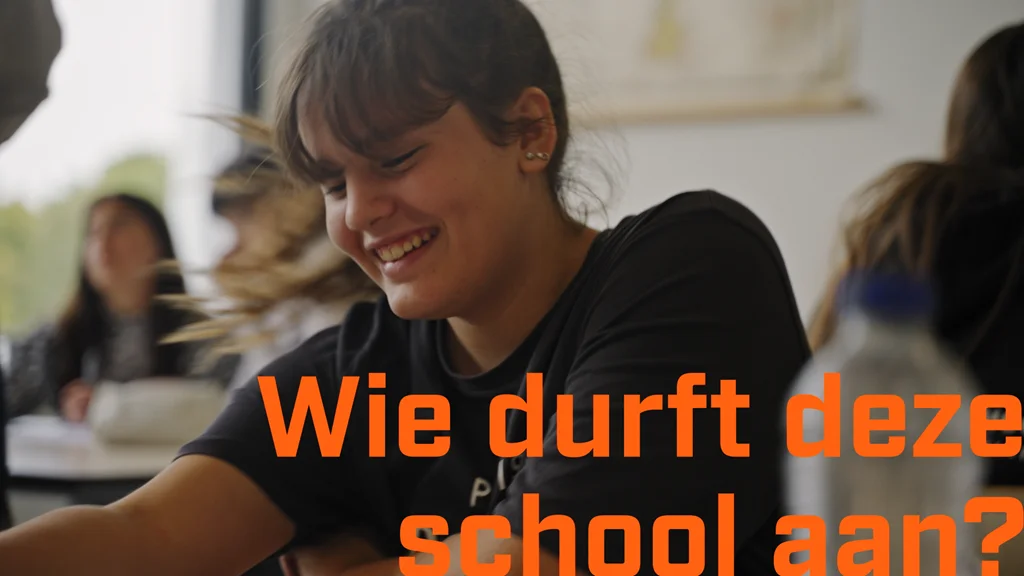 Wie durft deze school aan