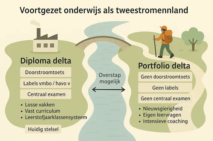 Dipolama en potfolio delta kleine versie